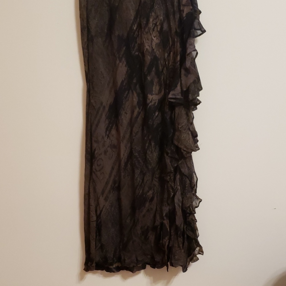 Dries Van Noten Silk Side Ruffled Dress...38...NWT - Picture 3 of 7